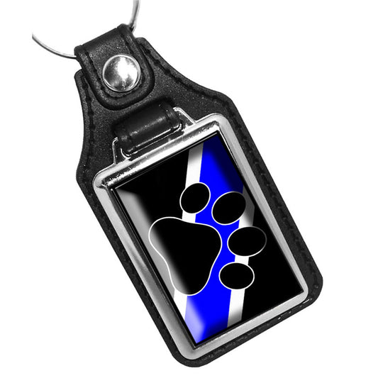 KR-260 Key Ring - Law Enforcement TBL K9 Paw Design