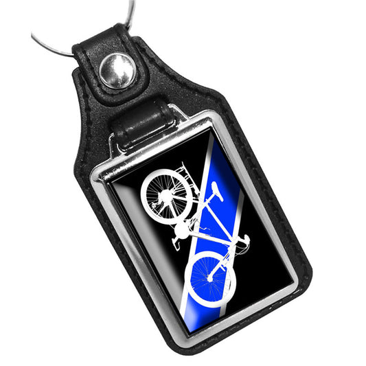 KR-263 Key Ring - Law Enforcement TBL Bicycle Unit