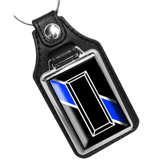 KR-277 Key Ring - Law Enforcement TBL Lieutenant Rank