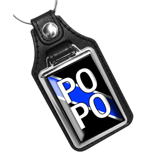 KR-280 Key Ring - Law Enforcement TBL Po Po Design
