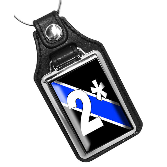 KR-287 Key Ring - Law Enforcement TBL Two Ass To Risk