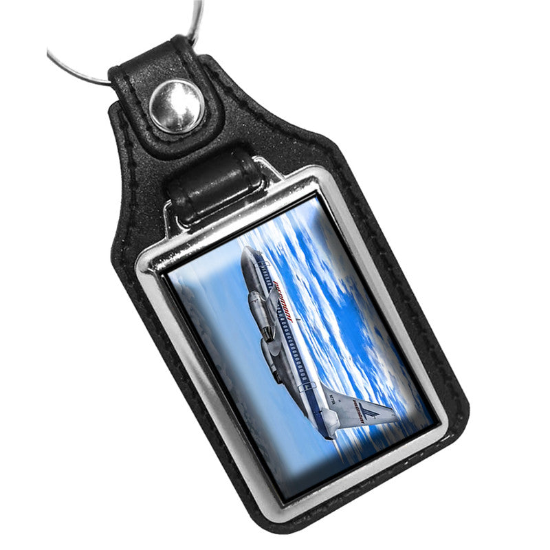 KR-293 Key Ring - Vintage Piedmont Airlines Jet