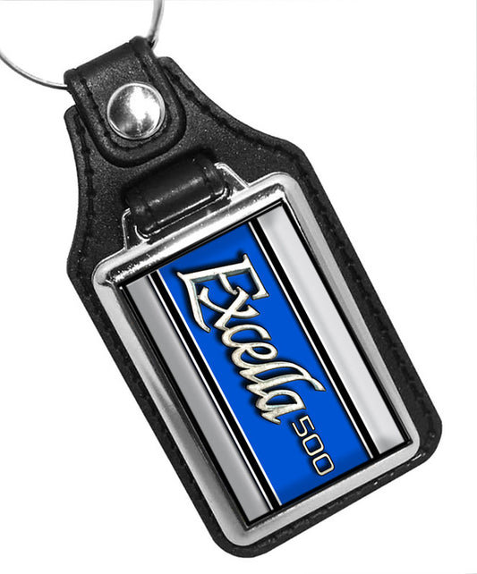 KR-3005 Key Ring - Vintage 1977 Travel Trailer Ecella 500 Airstream