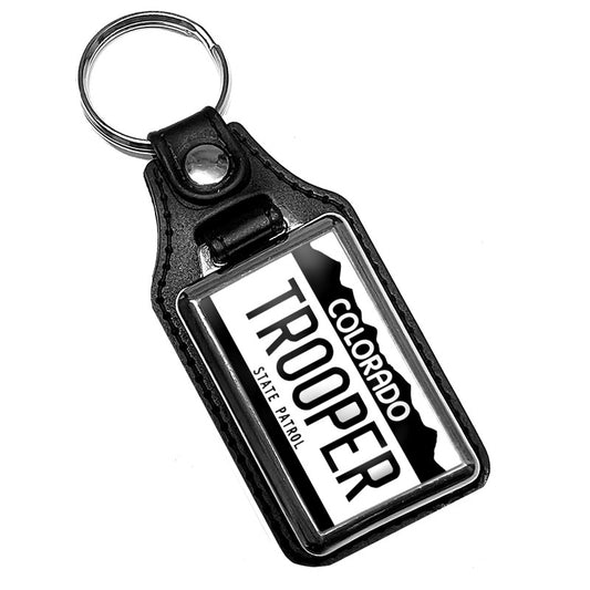 KR-311 Key Ring - Colorado State Patrol Ranks Law Enforcement