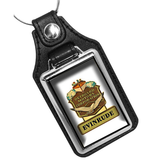 KR-3132 Key Ring - Vintage Evinrude 1920's Advertisement Design