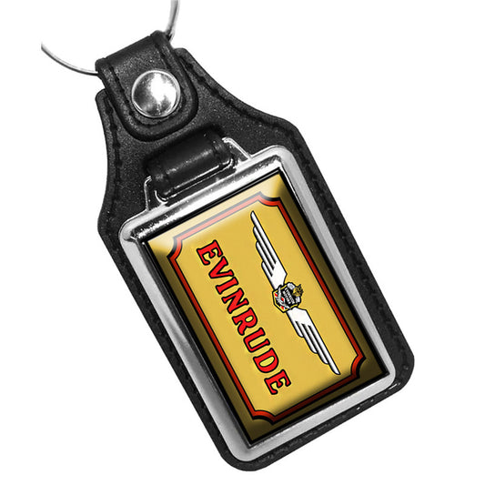 KR-3140 Key Ring - Vintage Evinrude Outboard Motor Boat Design