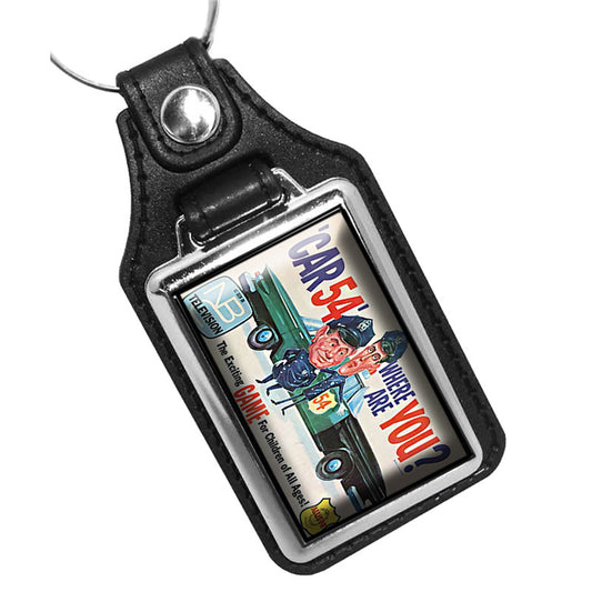 KR-3146 Key Ring - Classic Car 54 TV Show Car 54 Where Are You