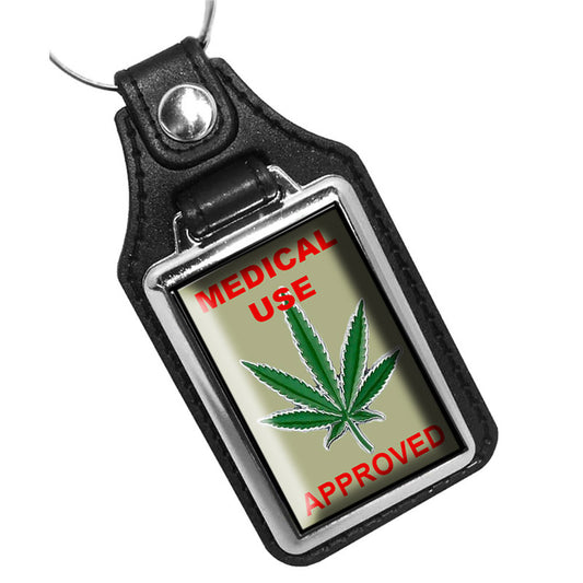 KR-3154 Key Ring - Medical Use Marijhuana Approved Design