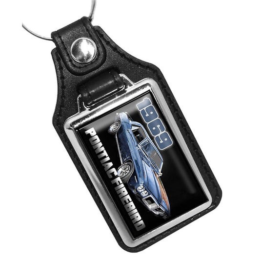 KR-3157 Key Ring - Classic 1969 Pontiac Firebird Muscle Car