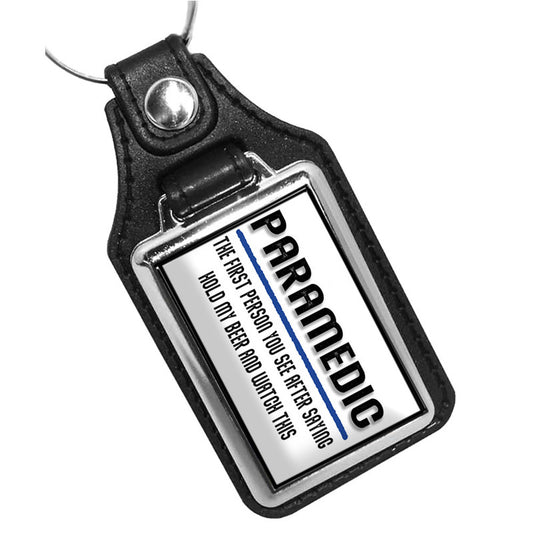 KR-3208 Key Ring - EMS Paramedic The First Person Quote