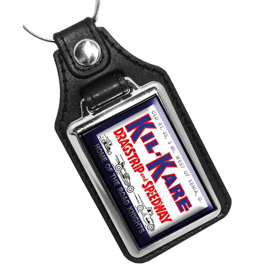 KR-3216 Key Ring - Vintage Kil-Kare Dragstrip Raceway