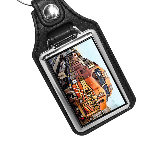 KR-3226 Key Ring - BNSF Train Locomotive Design
