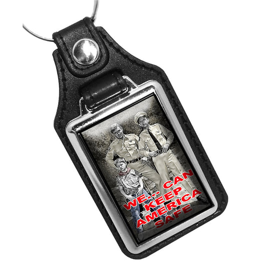 KR-3285 Key Ring - Mayberry We Can Keep America Safe