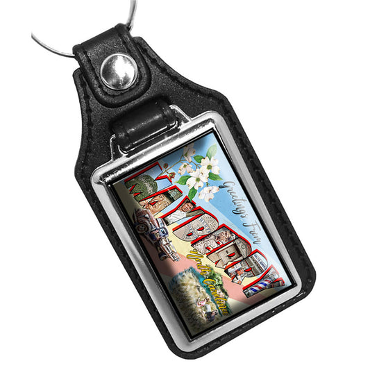 KR-3287 Key Ring - Mayberry Greetings From Mayberry Post Card