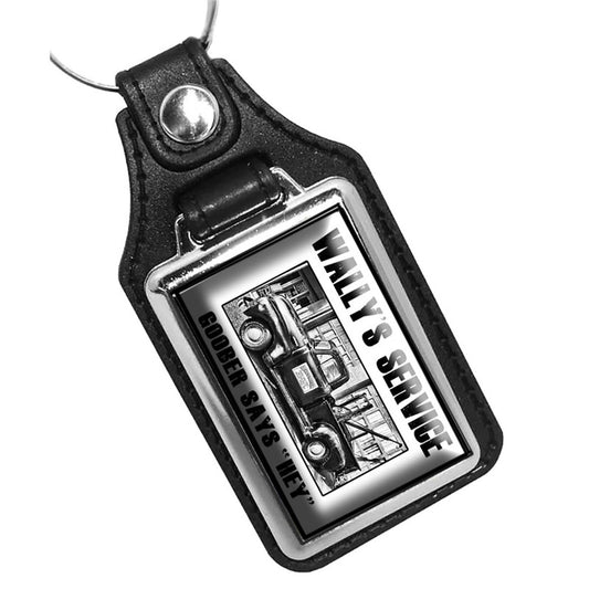 KR-3288 Key Ring - Mayberry Wally's Service Goober Says Hey