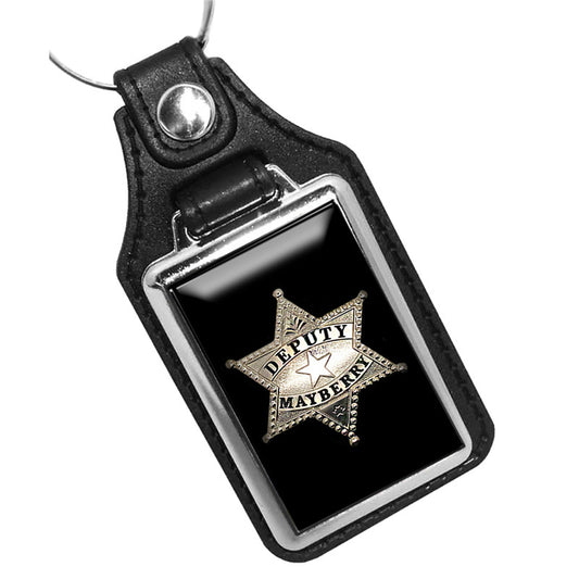 KR-3291 Key Ring - Mayberry Sherrif's Office Deputy Badge