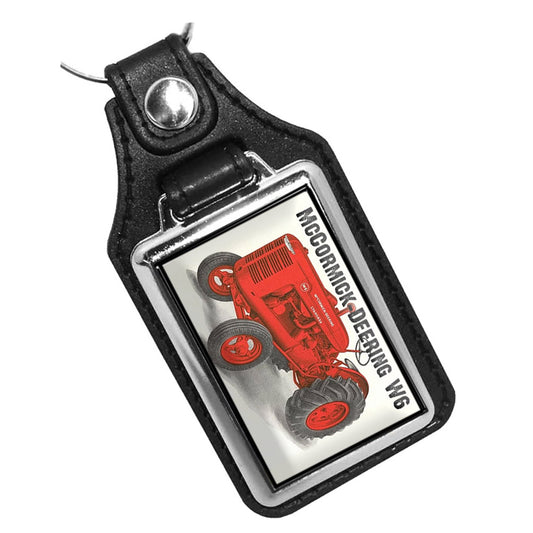 KR-3302 Key Ring - Classic Farm Tractor McCormick Deering W6