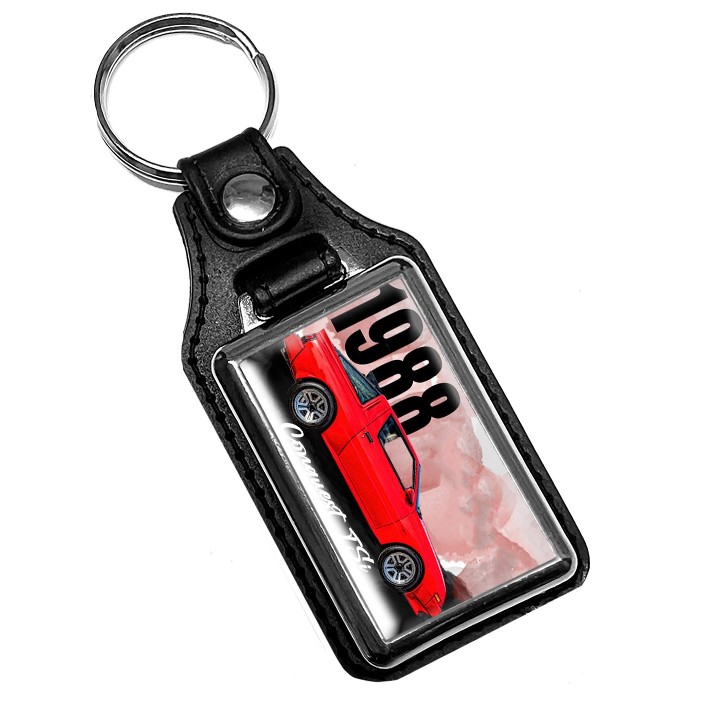 KR-3307 Key Ring - Classic 1988 Chrysler Conquest Spors Car