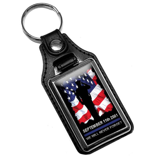 KR-331 Key Ring - Sept 11 Law Enforcement Memorial