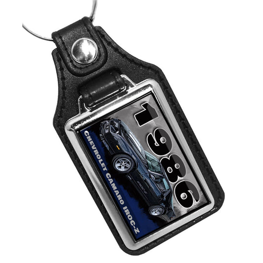 KR-3324 Key Ring - Classic 1986 Camaro Black IROC-Z