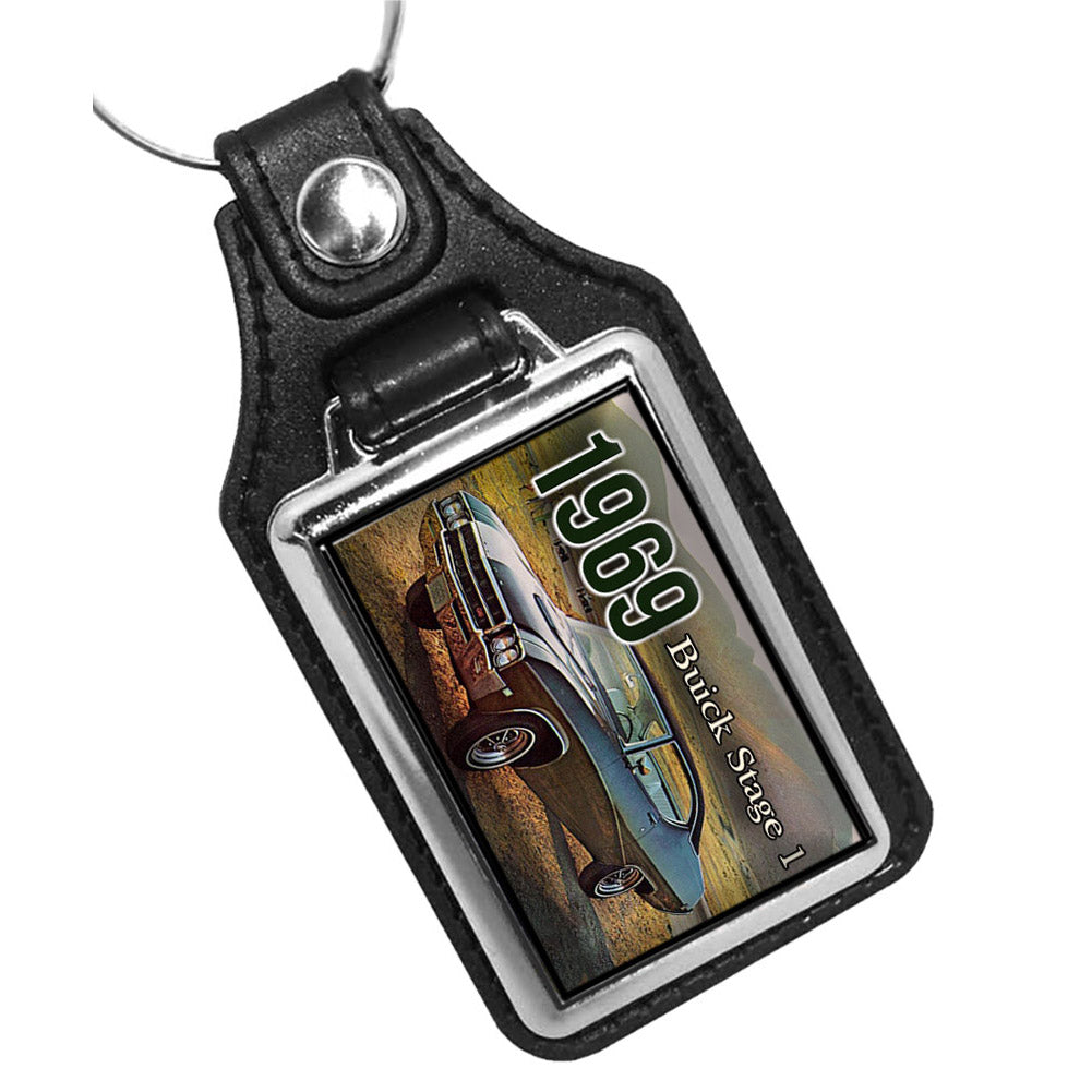 KR-3335 Key Ring - Classic 1969 Buick Stage One Muscle Car