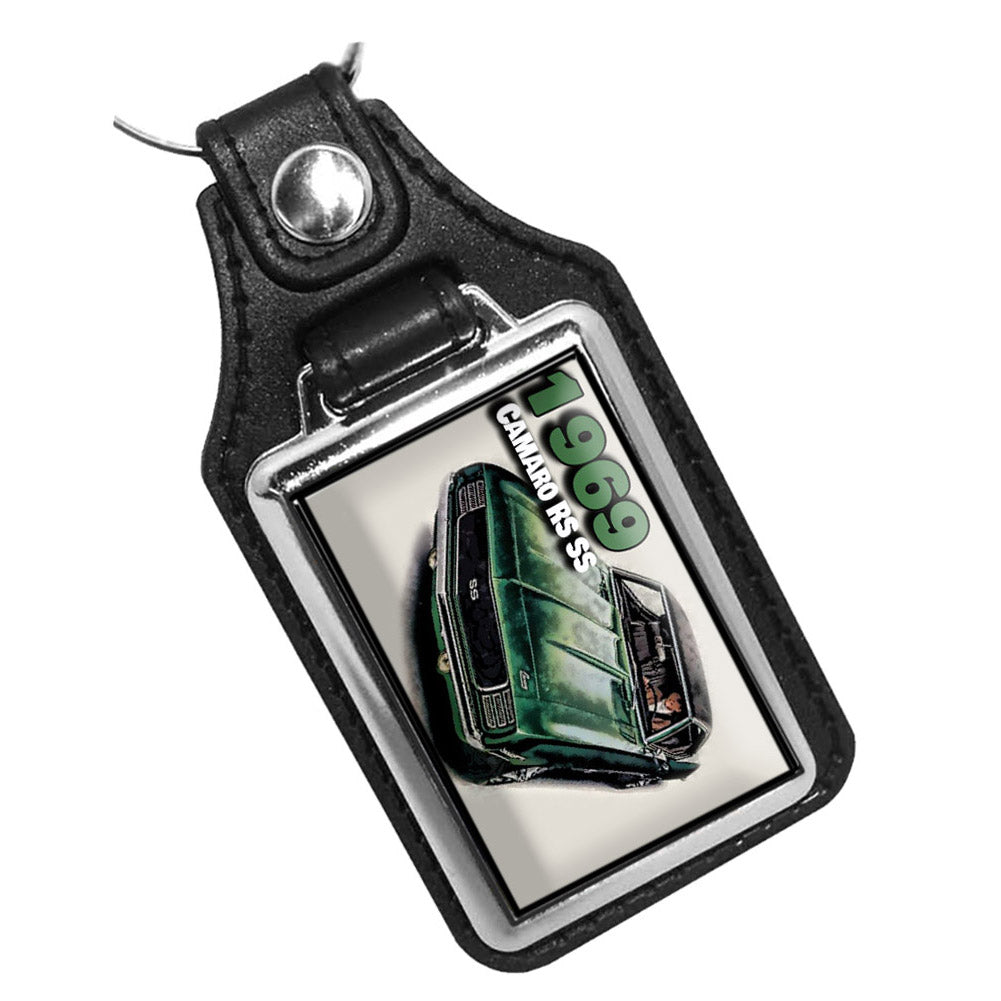 KR-3353 Key Ring - Classic 1969 Camaro SS Super Sport Rally Sport