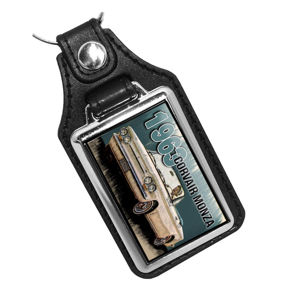 KR-3363 Key Ring - Classic 1963 Chevrolet Coravir Monza Convertible