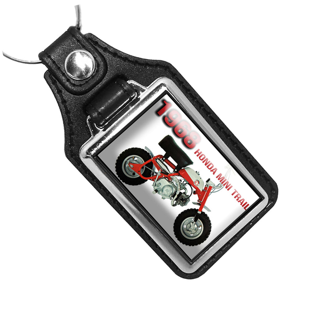 KR-3377 Key Ring - Classic 1968 Honda Trail Mini Bike