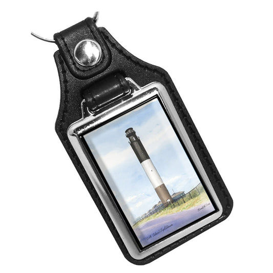 KR-3406 Key Ring - Artist Ron Williams Oak Island Lighthouse Design