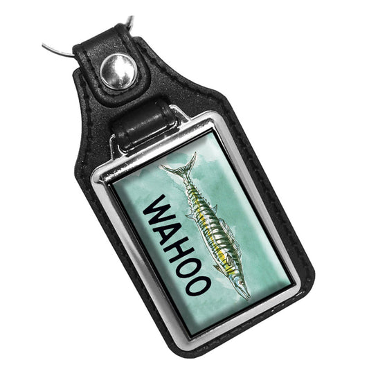 KR-3408 Key Ring - Artist Ron Williams Wahoo Fish Design