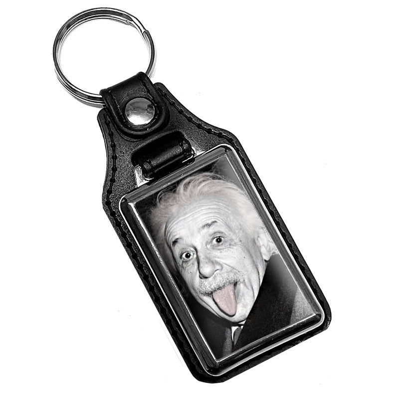 KR-380 Key Ring - The Genius Albert Einstein