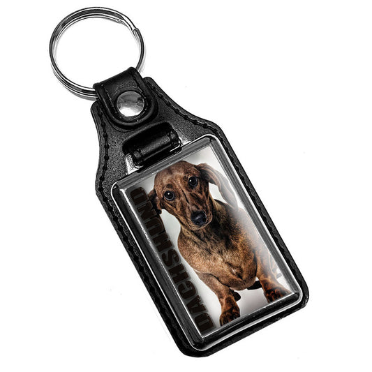 KR-382 Key Ring - Weiner Dog Dachshund Pet Dog