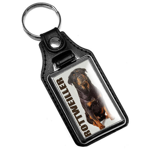 KR-383 Key Ring - Rottweiller Guard Dog Pet