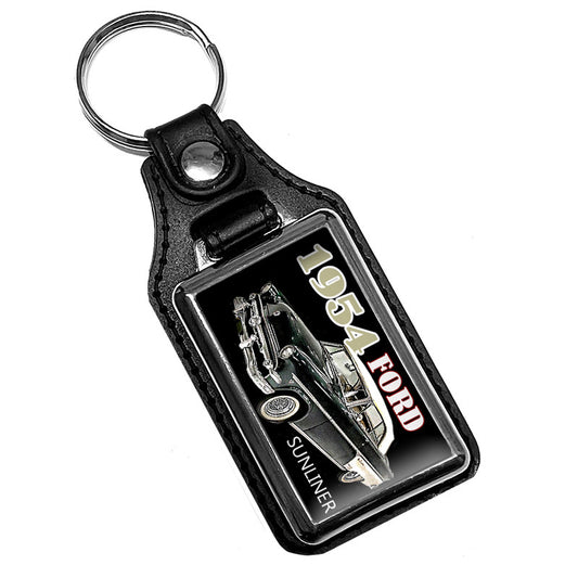 KR-396 Key Ring - Classic 1954 Ford Sunliner Convertible