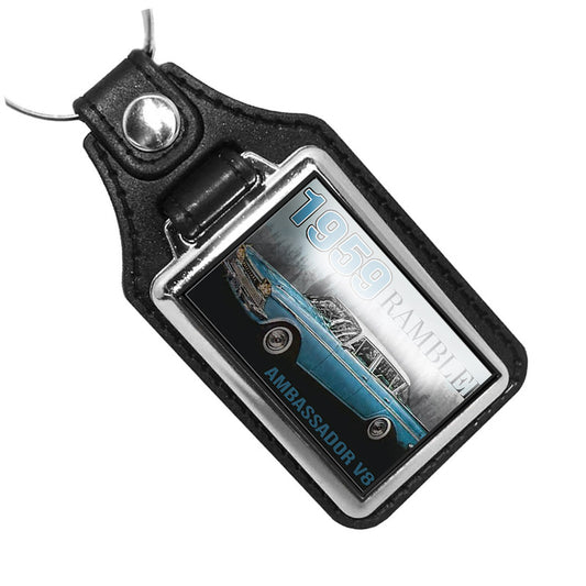 KR-477 Key Ring - Classic 1959 Rambler Ambassador V*