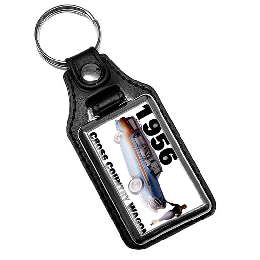 KR-489 Key Ring - Classic 1956 Rambler Cross Country Wagon