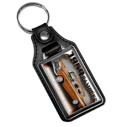 KR-496 Key Ring - Classic 1959 Rambler Four Door Sedan