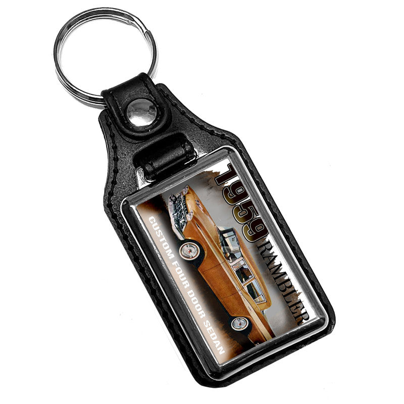 KR-496 Key Ring - Classic 1959 Rambler Four Door Sedan