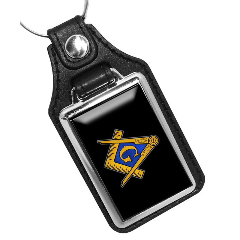 KR-539 Key Ring - Mason Shriners Square & Compass