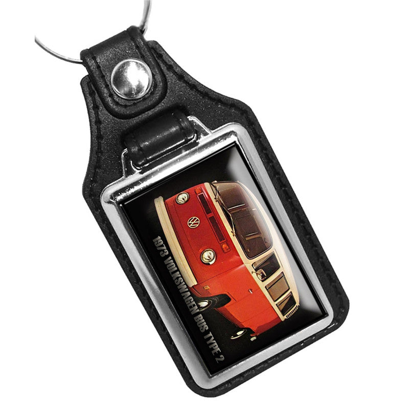 KR-557 Key Ring - Classic 1973 VW Bus Type 2
