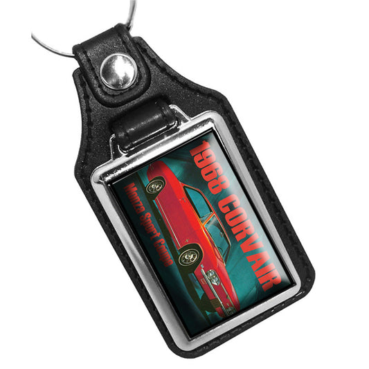 KR-582 Key Ring - Classic 1968 Corvair Monza Sport Coupe