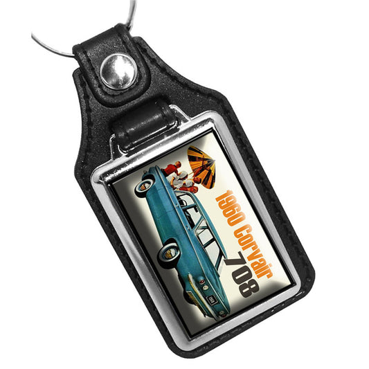 KR-586 Key Ring - Classic 1960 Corvair 700 Car