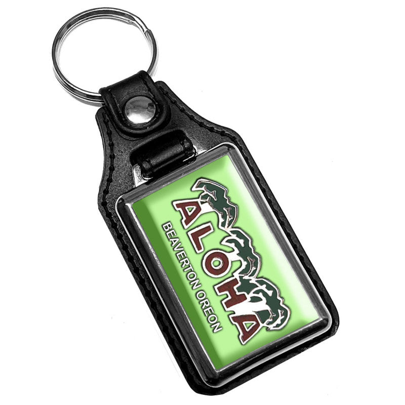 KR-607-1 Key Ring - Vintage Alhoa Travel Trailers