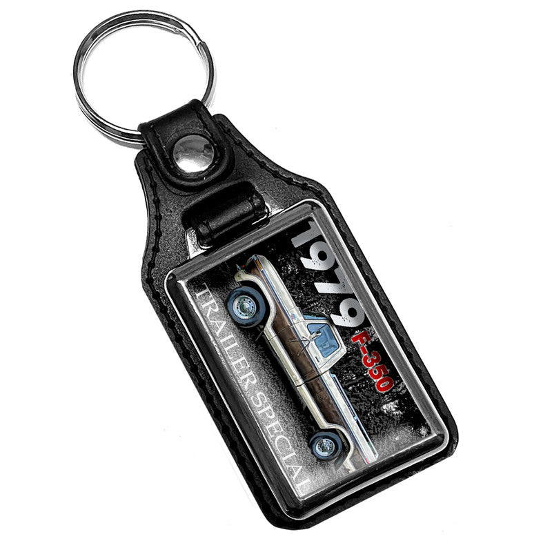 KR-615 Key Ring - Classic 1979 Ford F-350 Pick Up Truck