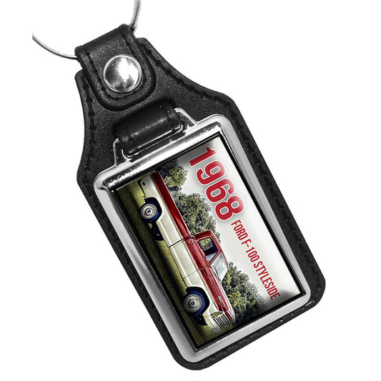 KR-650 Key Ring - Classic 1968 Ford F-100 Styleside Truck