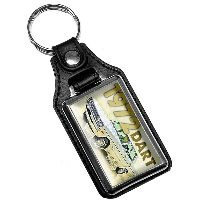 KR-655 Key Ring - Classic Dodge Dart 1972 Car