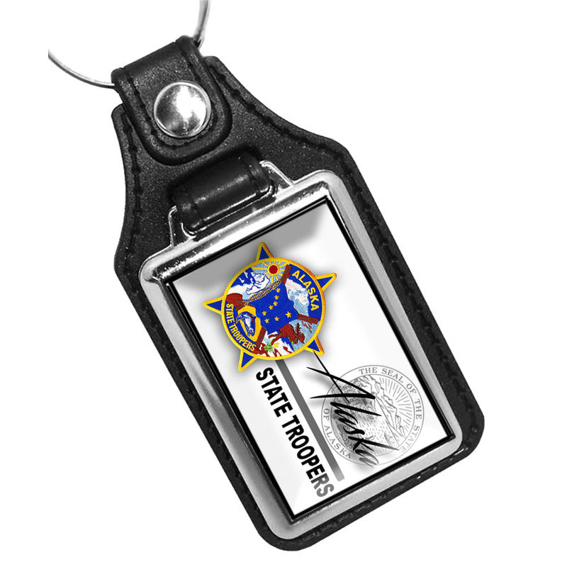 KR-664 Key Ring - Alaska State Troopers Law Enforcement