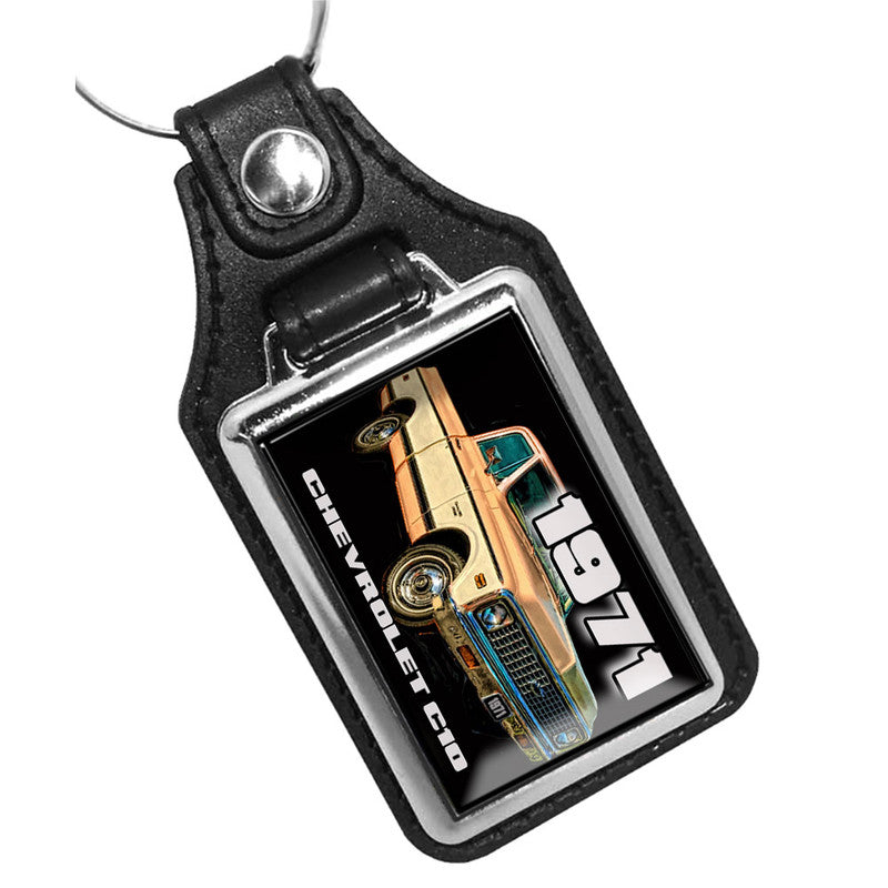 KR-717 Key Ring - Classic 1971 Chevrolet C10 Truck