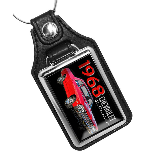 KR-724 Key Ring - Classic 1968 El Camino Pick Up Truck