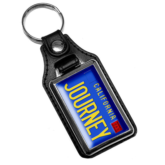KR-734-1 Key Ring - California Journey Rock & Roll Band Don't Stop Believing